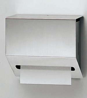 حامل مناديل استل استيل  كروم  صناعة ياباني 300×116×390 # TOTO - YKT500MN